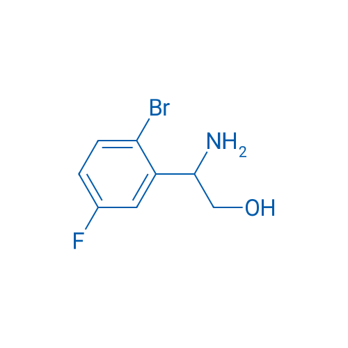 2-AMINO-2-(2-BROMO-5-FLUOROPHENYL)ETHAN-1-OL 250mg