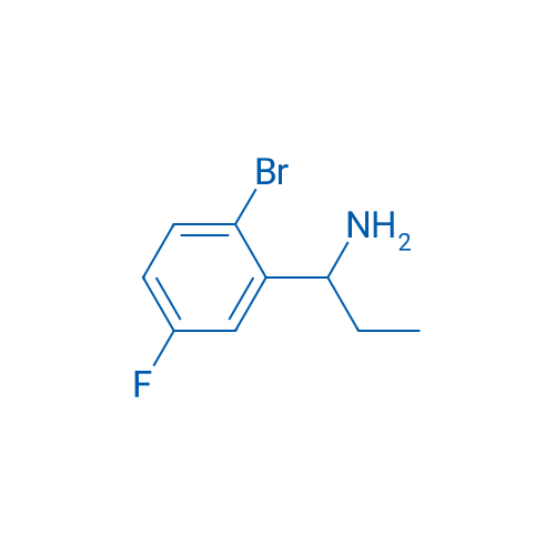 1-(2-BROMO-5-FLUOROPHENYL)PROPAN-1-AMINE 250mg