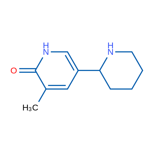 3-Methyl-5-(piperidin-2-yl)pyridin-2(1H)-one 1g