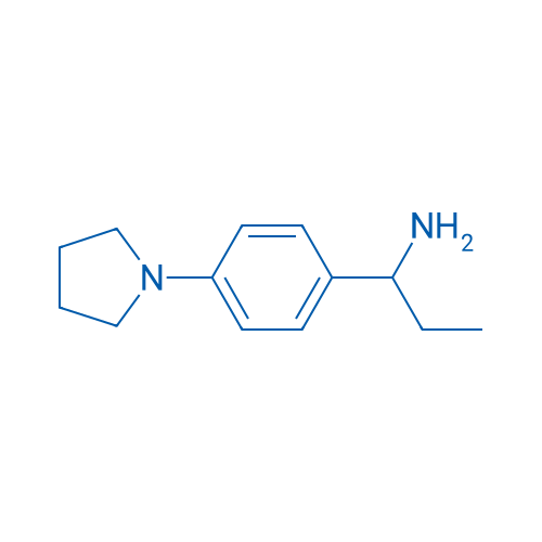 1-[4-(PYRROLIDIN-1-YL)PHENYL]PROPAN-1-AMINE 250mg