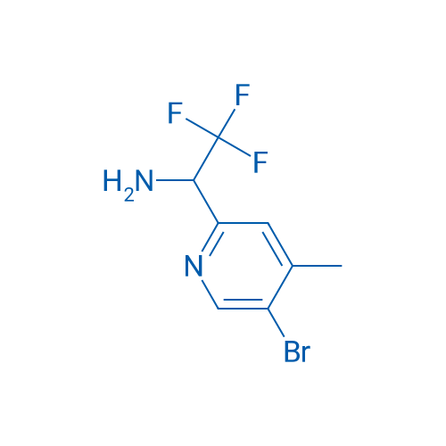 1-(5-Bromo-4-methyl(2-pyridyl))-2,2,2-trifluoroethylamine 1g
