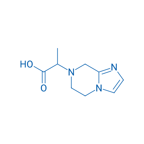 2-{5H,6H,7H,8H-imidazo[1,2-a]pyrazin-7-yl}propanoic acid 5mg