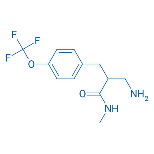 3-Amino-N-methyl-2-{[4-(trifluoromethoxy)phenyl]methyl}propanamide 1g