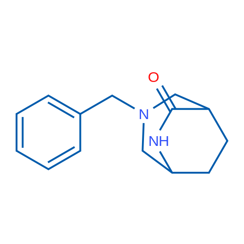 3-Benzyl-3,6-diazabicyclo[3.2.2]nonan-7-one 1g