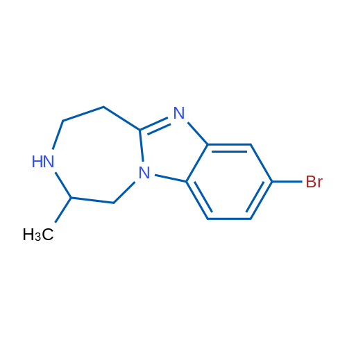 8-Bromo-2-methyl-2,3,4,5-tetrahydro-1H-benzo[4,5]imidazo[1,2-d][1,4]diazepine 1g