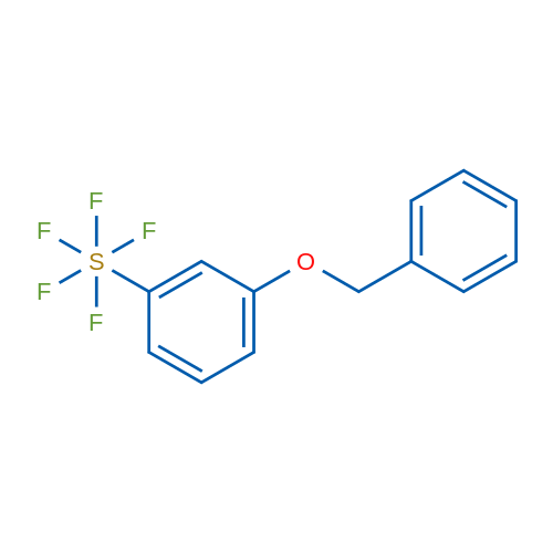 1-Benzyloxy-3-(pentafluorosulfanyl)benzene 1g