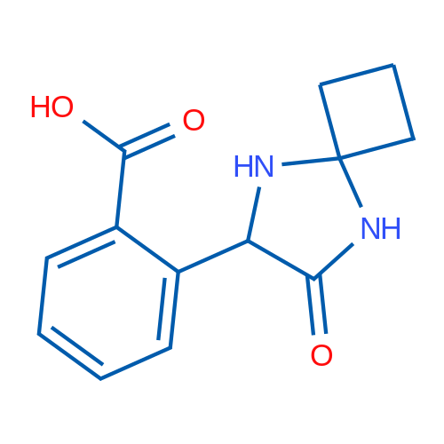 2-(7-Oxo-5,8-diazaspiro[3.4]octan-6-yl)benzoic acid 250mg