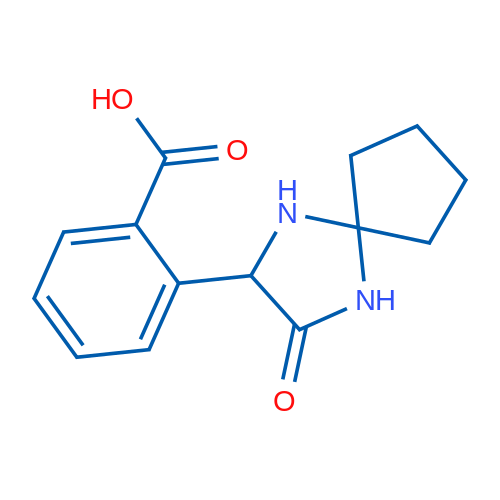 2-(3-Oxo-1,4-diazaspiro[4.4]nonan-2-yl)benzoic acid 1g