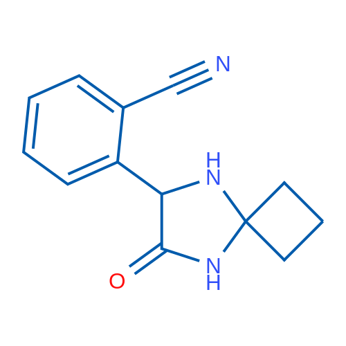 2-(7-Oxo-5,8-diazaspiro[3.4]octan-6-yl)benzonitrile 5g