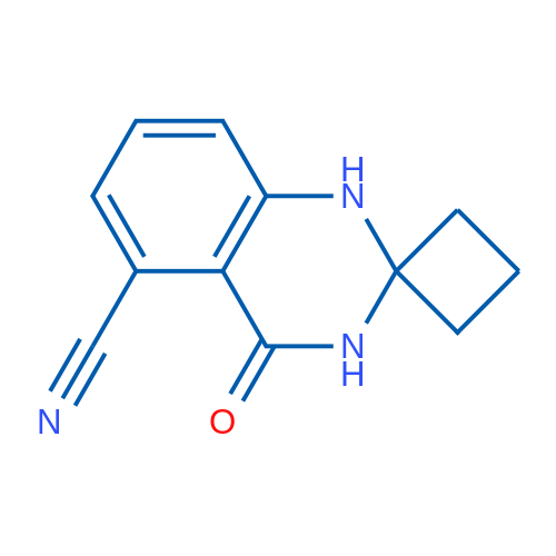 4'-Oxo-3',4'-dihydro-1'H-spiro[cyclobutane-1,2'-quinazoline]-5'-carbonitrile 250mg