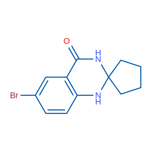 6'-Bromo-1'H-spiro[cyclopentane-1,2'-quinazolin]-4'(3'H)-one 250mg