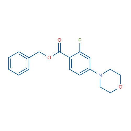 Benzyl 2-fluoro-4-morpholinobenzoate 5g