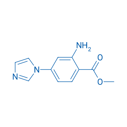 Methyl 2-amino-4-(1H-imidazol-1-yl)benzoate 250mg