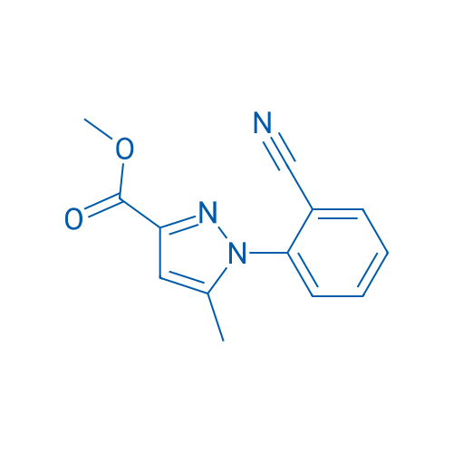 Methyl 1-(2-cyanophenyl)-5-methyl-1H-pyrazole-3-carboxylate 1g