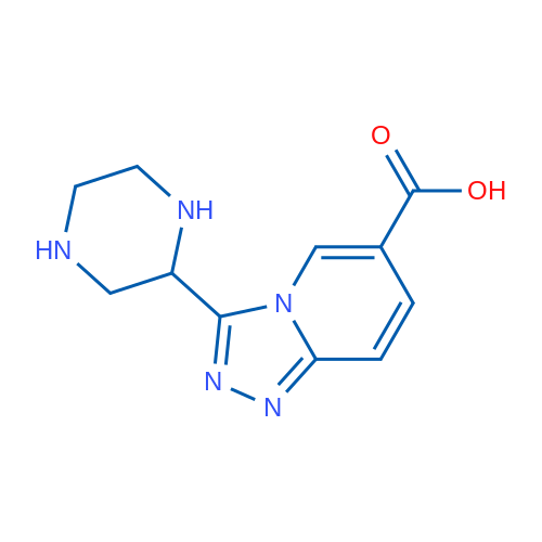 3-(Piperazin-2-yl)-[1,2,4]triazolo[4,3-a]pyridine-6-carboxylic acid 1g