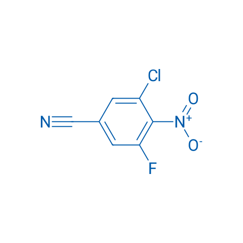3-Chloro-5-fluoro-4-nitrobenzonitrile 1g