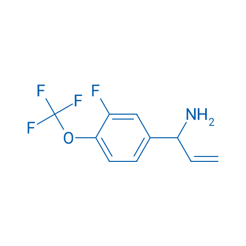 1-[3-FLUORO-4-(TRIFLUOROMETHOXY)PHENYL]PROP-2-ENYLAMINE 250mg