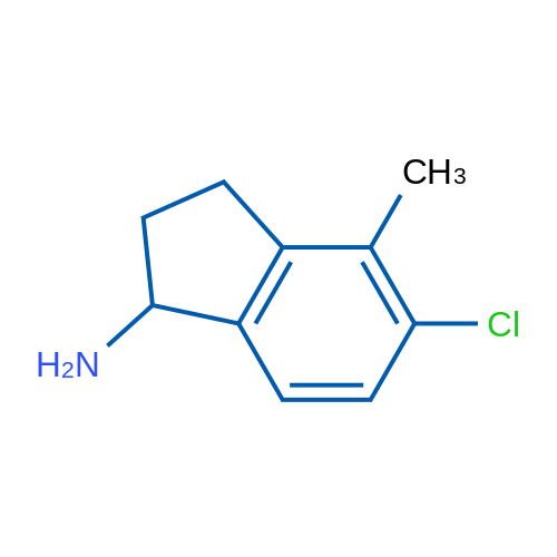 5-Chloro-4-methyl-2,3-dihydro-1H-inden-1-amine 1g