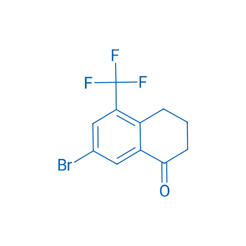 7-Bromo-5-(trifluoromethyl)-3,4-dihydronaphthalen-1(2H)-one 250mg