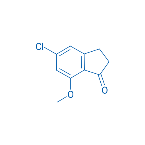 5-Chloro-7-methoxy-2,3-dihydro-1H-inden-1-one 250mg