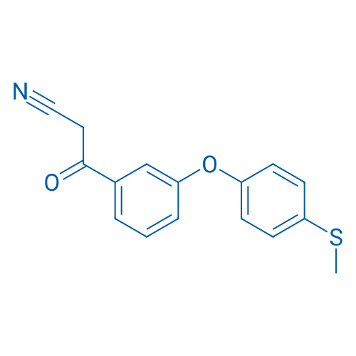 3-{3-[4-(methylsulfanyl)phenoxy]phenyl}-3-oxopropanenitrile 1g