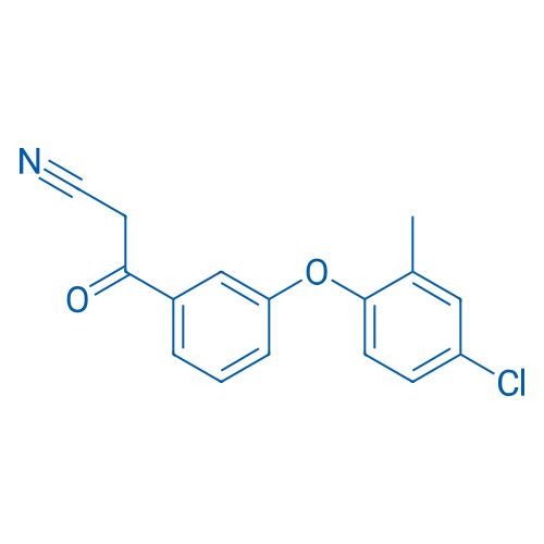 3-[3-(4-Chloro-2-methylphenoxy)phenyl]-3-oxopropanenitrile 1g