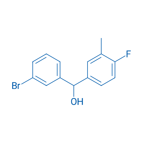 (3-Bromophenyl)(4-fluoro-3-methylphenyl)methanol 1g