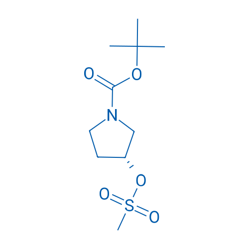 (R)-tert-Butyl 3-((methylsulfonyl)oxy)pyrrolidine-1-carboxylate 250mg