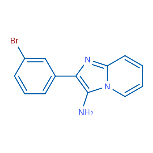 2-(3-Bromophenyl)imidazo[1,2-a]pyridin-3-amine 1g