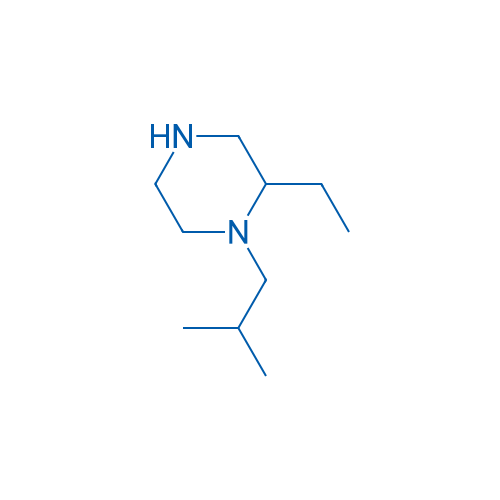 2-Ethyl-1-(2-methylpropyl)piperazine 1g