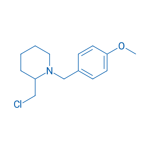 2-Chloromethyl-1-(4-methoxy-benzyl)-piperidine 1g