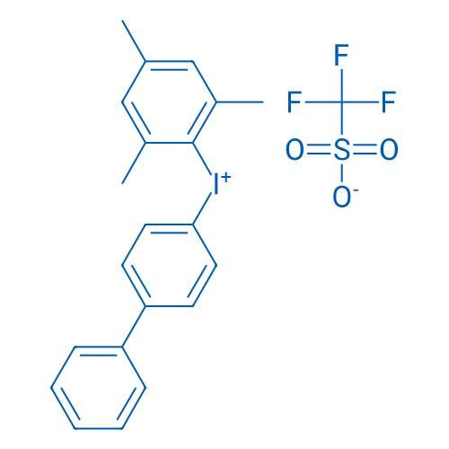 [1,1'-Biphenyl]-4-yl(mesityl)iodonium trifluoromethanesulfonate 250mg