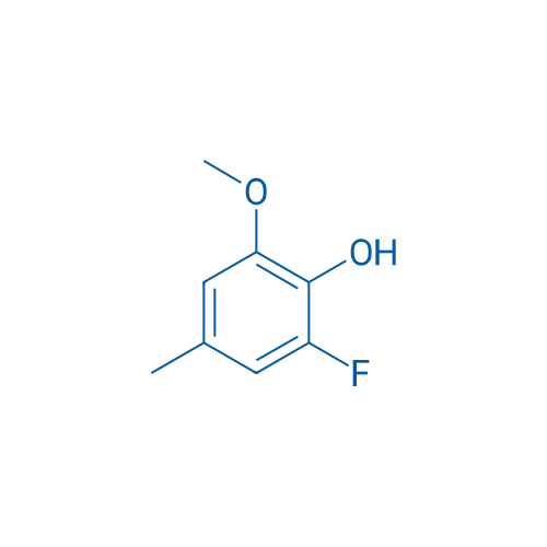 2-Fluoro-6-methoxy-4-methylphenol 250mg