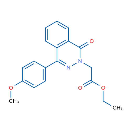 Ethyl 2-[4-(4-methoxyphenyl)-1-oxo-1,2-dihydrophthalazin-2-yl]acetate 1g
