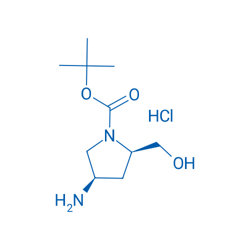 (2R,4R)-tert-Butyl 4-amino-2-(hydroxymethyl)pyrrolidine-1-carboxylate hydrochloride 1g