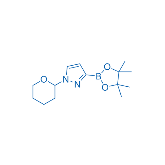 1-(Tetrahydro-2H-pyran-2-yl)-3-(4,4,5,5-tetramethyl-1,3,2-dioxaborolan-2-yl)-1H-pyrazole 250mg