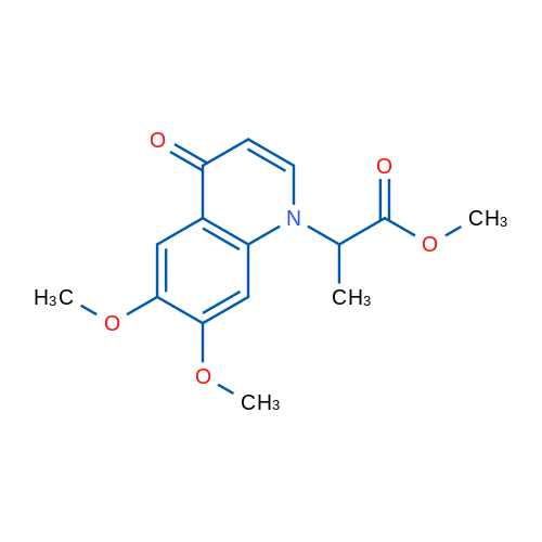 Methyl 2-(6,7-dimethoxy-4-oxoquinolin-1(4H)-yl)propanoate 1g