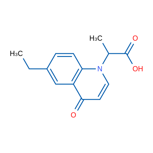 2-(6-Ethyl-4-oxoquinolin-1(4H)-yl)propanoic acid 1g