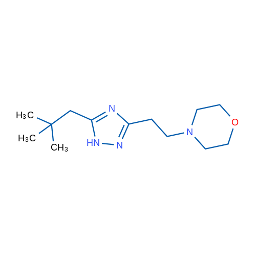 4-(2-(5-Neopentyl-1H-1,2,4-triazol-3-yl)ethyl)morpholine 1g