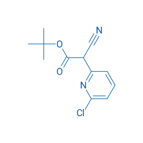 tert-Butyl 2-(6-chloropyridin-2-yl)-2-cyanoacetate 50mg