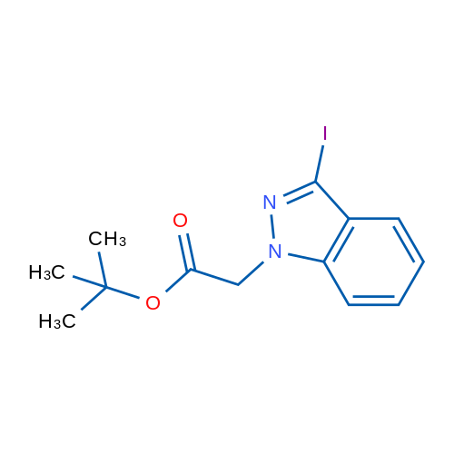 tert-Butyl 2-(3-iodo-1H-indazol-1-yl)acetate 1g