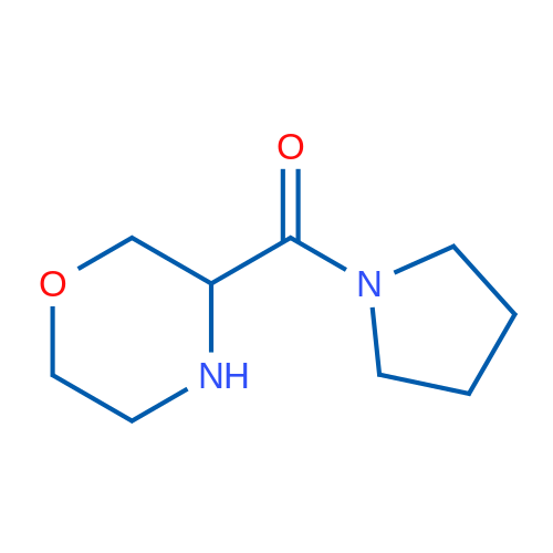 Morpholin-3-yl(pyrrolidin-1-yl)methanone 1g