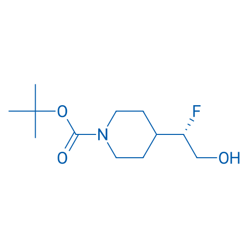 tert-Butyl (S)-4-(1-fluoro-2-hydroxyethyl)piperidine-1-carboxylate 5g