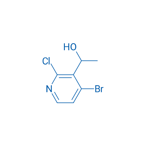 1-(4-Bromo-2-chloropyridin-3-yl)ethanol 100mg