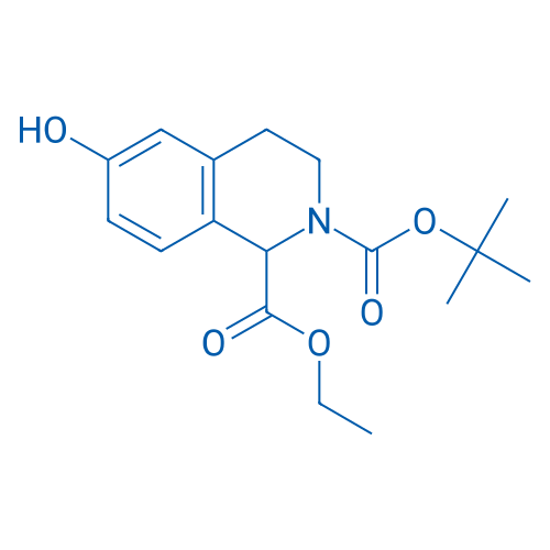 2-tert-Butyl 1-ethyl 6-hydroxy-3,4-dihydroisoquinoline-1,2(1H)-dicarboxylate 250mg
