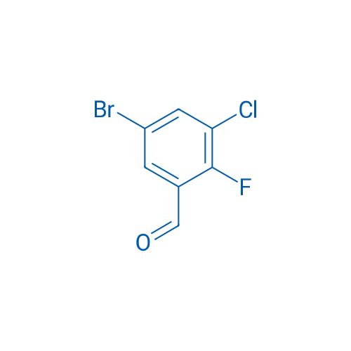 5-Bromo-3-chloro-2-fluorobenzaldehyde 1g