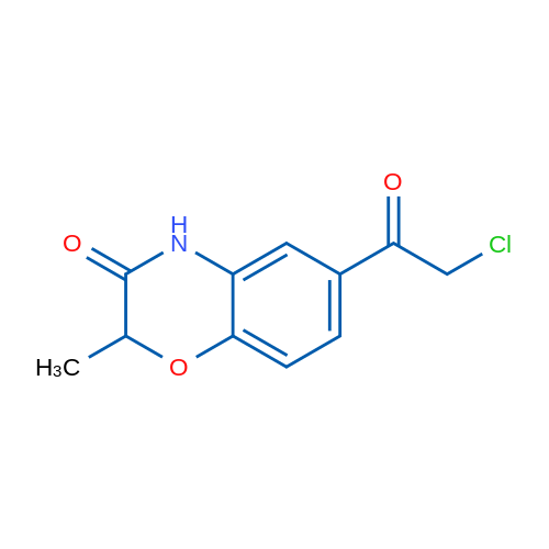 6-(2-Chloroacetyl)-2-methyl-2H-benzo[b][1,4]oxazin-3(4H)-one 1g