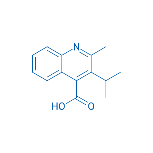 3-Isopropyl-2-methylquinoline-4-carboxylic acid 1g