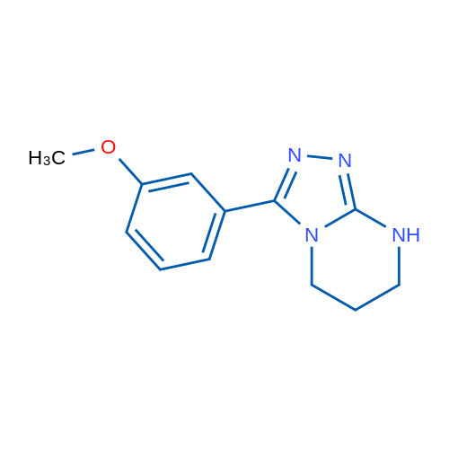3-(3-Methoxyphenyl)-5,6,7,8-tetrahydro-[1,2,4]triazolo[4,3-a]pyrimidine 1g