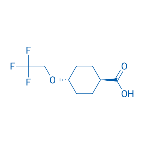 trans-4-(2,2,2-Trifluoroethoxy)cyclohexanecarboxylic acid 1g
